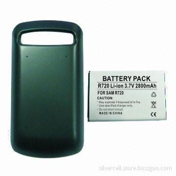 Replacement External Battery Pack for Samsung R720, OEM or ODM Orders Welcomed